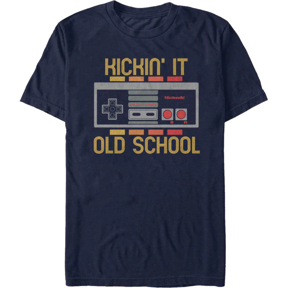 Kickin It Old School Nintendo Tshirt